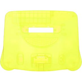 Carrying Storage Case for N64, Protective Shell for N64 Game Console, ABS Sturdy Professional Replacement Shell, Retro Video Game Console Case (Transparent Green)