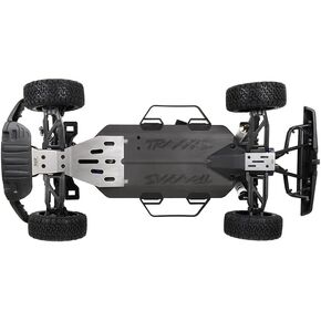 KYX Racing Stainless Steel Chassis Protective Plate Skid Plate Guard Upgrades Parts Accessories for 1/10 RC Crawler Car Traxxas Ford F-150 Raptor R