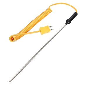 K-Type Thermocouple Stainless Steel Insertion Probe 300mm