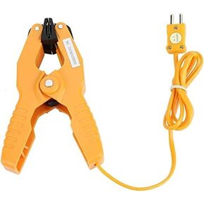 Aukson Thermocouple HT-05 K Type Thermocouple Clamp Sensor Fieldpiece Pipe Clamp Thermocouple 1~3/8" -40~200?