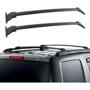 CARMOCAR Roof Rack Luggage Cross Bar Replacement for Honda Pilot 2009 2010 2011 2012 2013 2014 2015,Factory Style Top Cargo Roof Racks Cross Trail Bars - Canoe Kayak Snowboards skis Bikes