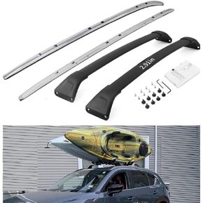 Aluminium Cargo Racks for Mazda CX-5 CX5 2017-2024 Roof Rail Roof Rack Cross Bars Luggage Carrier