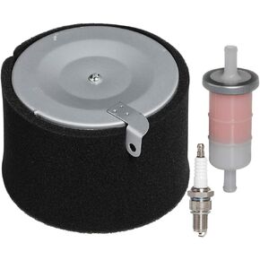 HIFROM 11029-1004 Air Filter Pre-Filter Fuel Filter Spark Plug Tune Up Kit Replacement for Kawasaki Mule 500 520 550 600 610 2500 2510 2520 KAF400A KAF400 KAF300 KAF300A KAF620A