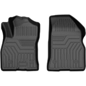 Mixsuper Front Floor Mats Compatible with 2015-2022 Ram ProMaster City All Weather Floor Liners 1st Row Mat Liner Set Black