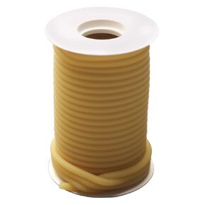 Graham-Field 3933 516 GF Health Natural Rubber Latex Surgical Tube, 3/16" Inner Diameter, 5/16" Outer Diameter, 50' Roll