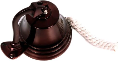 Wall Mountable Hanging Bell 5" Nautical Ship Bell Perfect for Dinner, Church, School, Bar, Reception, Outdoor & Indoor in Saudi Arabia