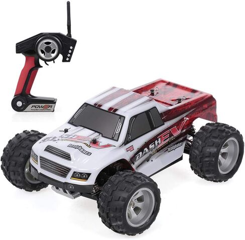 WLtoys A979B RC Car, 1/18 Scale Remote Contro Car, 4WD 70KM/h High Speed RC Truck, 2.4GHz All Terrain Off Road RC Crawler RTR for Kids and Adults in Saudi Arabia