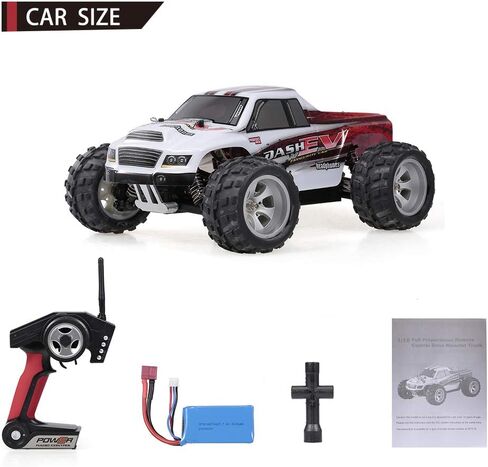WLtoys A979B RC Car, 1/18 Scale Remote Contro Car, 4WD 70KM/h High Speed RC Truck, 2.4GHz All Terrain Off Road RC Crawler RTR for Kids and Adults in Saudi Arabia