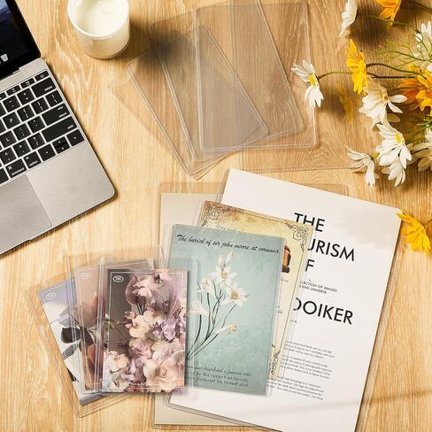 Henoyso 20 Pcs Rigid Print Protectors 3 Sizes 5" x 7" 8.5" x 11" 11" x 17" Clear Poster Protector Sleeve Paper Covers Plastic Heavy Duty Hard Plastic Document Holder for Page Sheet Photo Certificate in Saudi Arabia