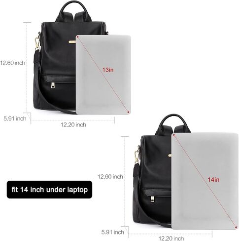 CLUCI Womens Backpack Purse + Small Sling Bag in Saudi Arabia