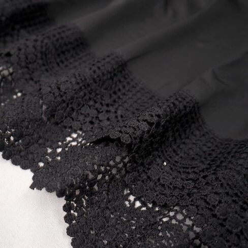 Lace Shirt Extender for Women Plus Size Underskirt Elastic Waist Half Slip Mini Skirts in Saudi Arabia