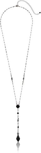 Sorrelli Delicate Y-Shaped Necklace, Antique Gold-Tone Finish, Apricot Agate in Saudi Arabia
