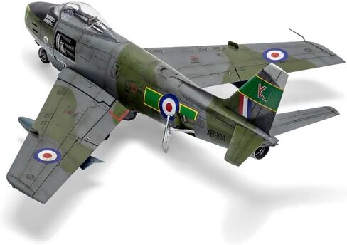 Airfix Model Airplane Kit Gift Set - A09192 Hawker Hunter FGA.9/FR.10/GA.11, Plastic Plane Model Kits for Adults & Kids 8+, Skill Level 3, 1:48 Scale WW2 Military Aircraft Models in Saudi Arabia