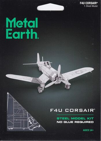 Metal Earth F4U Corsair 3D Metal Model Kit Fascinations in Saudi Arabia