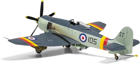 Airfix Model Airplane Kit Model - A04105 de Havilland Chipmunk T.10, Plastic Plane Model Kits for Adults & Kids 14+, Skill Level 2, 1:48 Scale Military Aircraft Models - Real Aeroplane Models in Saudi Arabia