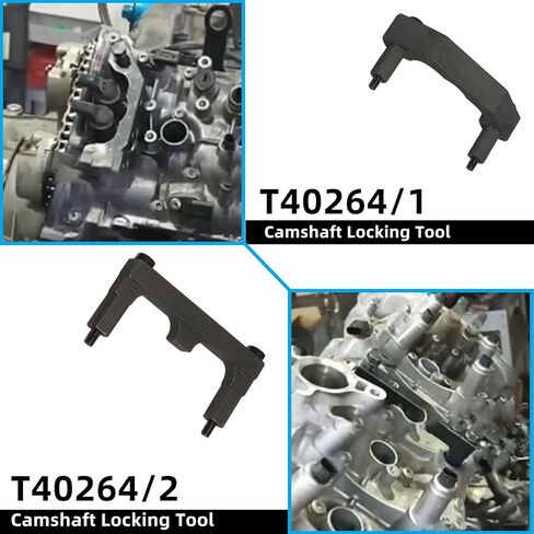 متوافق مع مجموعة أدوات سلسلة التوقيت Audi لاستبدال Audi VW 2.0، 2.4، 2.8، 3.0T، 3.2، 4.2، 5.2 محرك A4 A6 A6L A8 Q5 Q7 R8 303212 T40133 T40070 T40058 T10172 أداة قفل عمود الحدبات المحاذاة in Kuwait