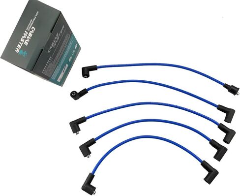 كابل ماستر سلك توصيل شرارة عالي الأداء يناسب أوستن أمريكا 1.3L 1968-1971 مارينا 1.8L 1973-1975 MG MGB 1.8L 1969-1980 in Kuwait