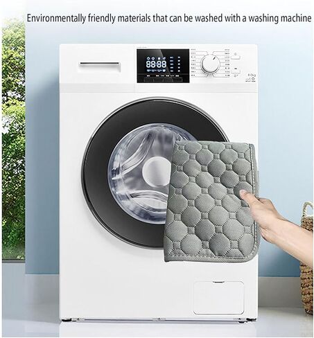 وسادات تبول للكلاب قابلة للغسل، وسادات تبول قابلة لإعادة الاستخدام للكلاب، وسادات تبول غير قابلة للانزلاق وقابلة للغسل، تنطبق على الأريكة، والتدريب على استخدام المرحاض، وقفص اللعب، والقفص، والسفر بالسيارة وما إلى ذلك (35 × 60 بوصة) in Kuwait