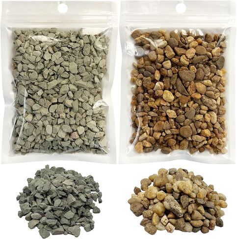 Miniature Rock Basing Kit Miniature Rock Landscape Rocks DIY Terrain Model Kit Basing Kit for Terrain Scenery Landscape Model Railroad Sand Table Material, Mixed Color and Grey in Saudi Arabia