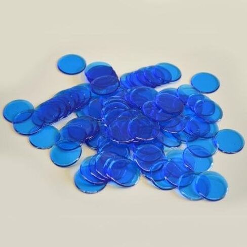 600 Plastic Bingo Chips 100 of Each Color (Red, Purple,Green, Pink,Yellow and Blue.) in Saudi Arabia