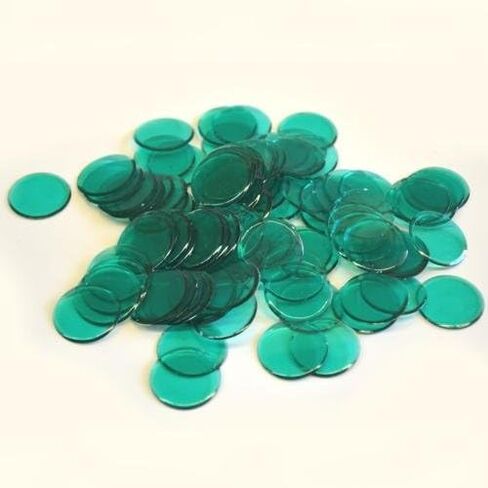 600 Plastic Bingo Chips 100 of Each Color (Red, Purple,Green, Pink,Yellow and Blue.) in Saudi Arabia