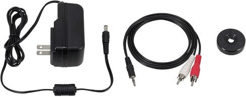 Audio-Technica AT-LP60XBT-BK Fully Automatic Bluetooth Belt-Drive Turntable Bundle with Hyperion Vacuum Tube Bluetooth 5.0 Speaker System (2 Items) in Saudi Arabia