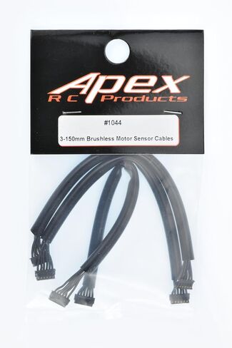 Apex RC Products 150mm Silicone Brushless Motor Sensor Wire Cable - 3 Pack #1044 in Saudi Arabia