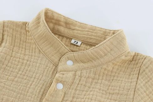 Baby Bodysuits Cotton Linen Summer Clothes for Baby Boys and Girls Perfect Neutral Baby Bodysuit in Saudi Arabia