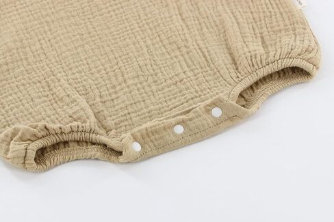 Baby Bodysuits Cotton Linen Summer Clothes for Baby Boys and Girls Perfect Neutral Baby Bodysuit in Saudi Arabia