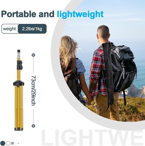EMART 7Ft Light Stand for Photography, Speedlight, Flash, Softbox-2 Pack in Kuwait