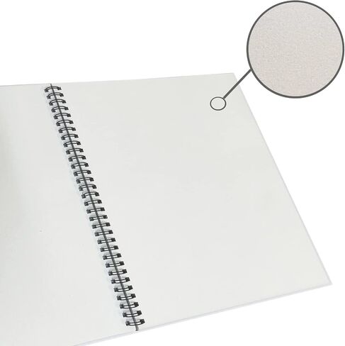 كتاب رسم حلزوني من GIFTEXPRESS للأطفال. كتاب رسم ذو جودة متوسطة وخالية من الأحماض للفصل الدراسي، رائع لأقلام الرصاص وقلم الألوان وأقلام التحديد والباستيل، وسادات رسم مقاس 8.5 بوصة × 11 بوصة - 30 ورقة in Saudi Arabia