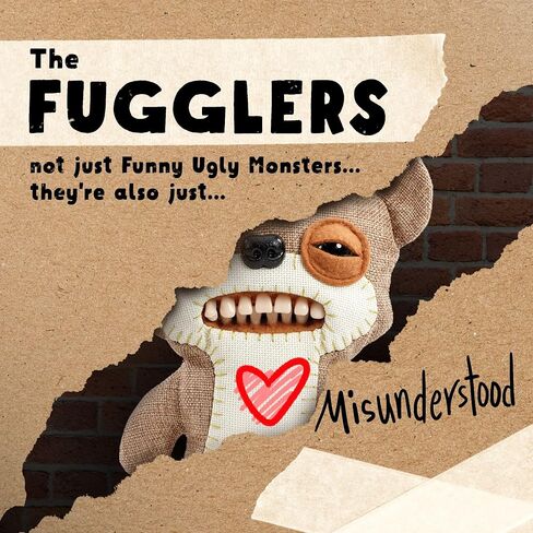 Originals Funny Ugly Monster Stuffed 9 Inch Plush Toy, Teddy Bear Nightmare, Brown (Chase) in Saudi Arabia