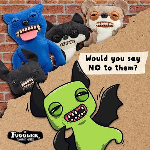 Originals Funny Ugly Monster Stuffed 9 Inch Plush Toy, Teddy Bear Nightmare, Brown (Chase) in Saudi Arabia