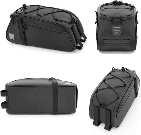 حقيبة صندوق الدراجة، حقيبة رف الدراجة سعة 8 لتر لظهر الدراجة، حقيبة حامل الدراجة لدراجة الطريق القابلة للطي ودراجة MTB، حقيبة ركوب الدراجات in Kuwait