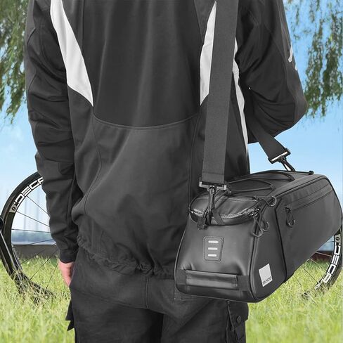 حقيبة صندوق الدراجة، حقيبة رف الدراجة سعة 8 لتر لظهر الدراجة، حقيبة حامل الدراجة لدراجة الطريق القابلة للطي ودراجة MTB، حقيبة ركوب الدراجات in Kuwait