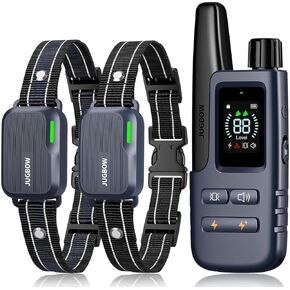 Dog Shock Collar 2 Dogs (10-120Lbs) - 4200FT Dog Training Collar with Remote IPX7 Waterproof Electric Collar with 4 Training Modes, Security Lock, Rechargeable e-Collar for All Breeds, Sizes in Kuwait