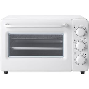 Novaspark Air Fryer Toaster Oven Combo, Retro Convection Oven Countertop,19QT Small Toaster Oven, 4-slices or 9" Pizza,Bake,Toast,Broil, Air Fry, Rapid Heating Mini Conventional Oven, Non-Stick, White in Saudi Arabia