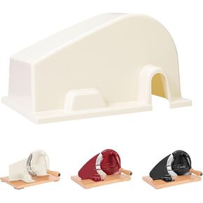 Bread Slicer Dust Cover, Universal Fit for Most Manual Bread Slicers, Sturdy Protective Cover, BPA-Free & Shatterproof, Keeps Clean & Safe (12 x 8.1 x 7 in), Cream in Saudi Arabia