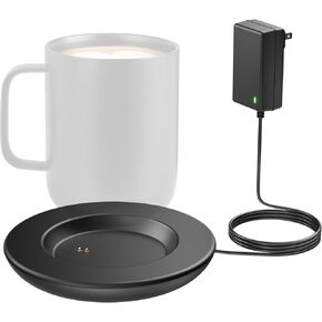 Charging Coaster 2 Compatible with Temperature Control Smart Mug 2 and 1/Travel Mug, Wireless Charger Power Dock Base for Home & Office in Kuwait