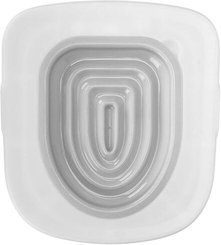 Cat Toilet Training Kit, Reusable Universal Cats Potty Toilet Trainer System, Teach Kitty How to Use Toilet Bowl, Professional Cat Urinal Seat Trainer for Home (White Tray, 1 Gray Inner Support) in Kuwait