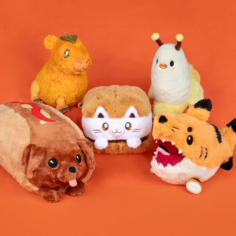 Squishable - Snugglemi Snackers Cat Bee - SynthiSquish Collection - 7 in - Soft Toy Collectible Stuffed Animal - Beans in Kuwait