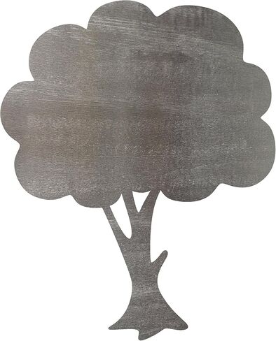 Apple Tree Steel Cutout Shape, Raw Metal Wall Art and Craft Supply - 5 Inch in Saudi Arabia