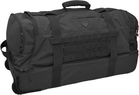 HAZARD 4 Shoreleave - Rolling Duffle Bag With Wheels and Handle - Large Heavy Duty Travel Luggage, Wheeled Camping Duffel Bags for Men and Women, Tactical Weekender Baggage (103.4L) in Saudi Arabia