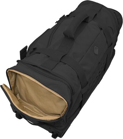 HAZARD 4 Shoreleave - Rolling Duffle Bag With Wheels and Handle - Large Heavy Duty Travel Luggage, Wheeled Camping Duffel Bags for Men and Women, Tactical Weekender Baggage (103.4L) in Saudi Arabia