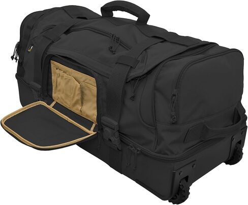 HAZARD 4 Shoreleave - Rolling Duffle Bag With Wheels and Handle - Large Heavy Duty Travel Luggage, Wheeled Camping Duffel Bags for Men and Women, Tactical Weekender Baggage (103.4L) in Saudi Arabia