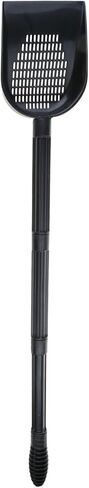 Aquarium Sand Sifter – Sand Shovel with Fine Mesh Grate, Fish Tank Gravel Tool for Waste & Debris, Black in Kuwait