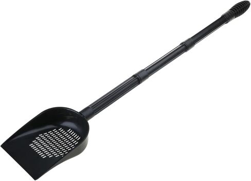 Aquarium Sand Sifter – Sand Shovel with Fine Mesh Grate, Fish Tank Gravel Tool for Waste & Debris, Black in Kuwait