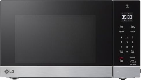 LG Countertop Microwave, 0.9 cu. ft., Stainless Steel, 18.75x14x10.69 Inch, Smart Inverter, NeoChef, 1000 Watts in Kuwait