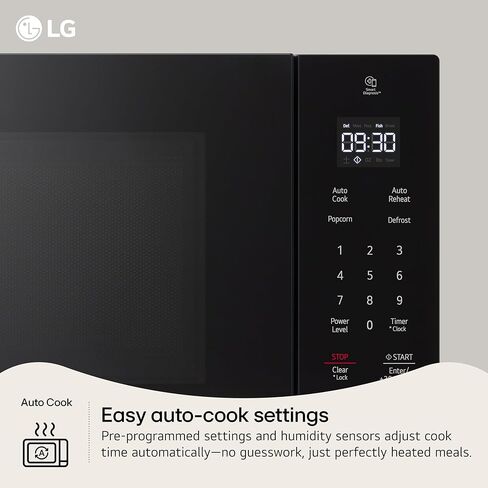 LG Countertop Microwave, 0.9 cu. ft., Stainless Steel, 18.75x14x10.69 Inch, Smart Inverter, NeoChef, 1000 Watts in Kuwait
