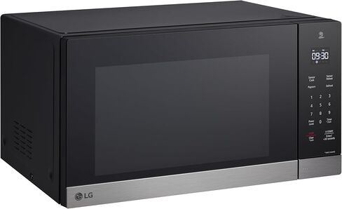 LG Countertop Microwave, 1.5 cu. ft., Stainless Steel, 21.44"x12.13"x16.19", Smart Inverter, Sensor Cooking, 1200 Watts in Kuwait